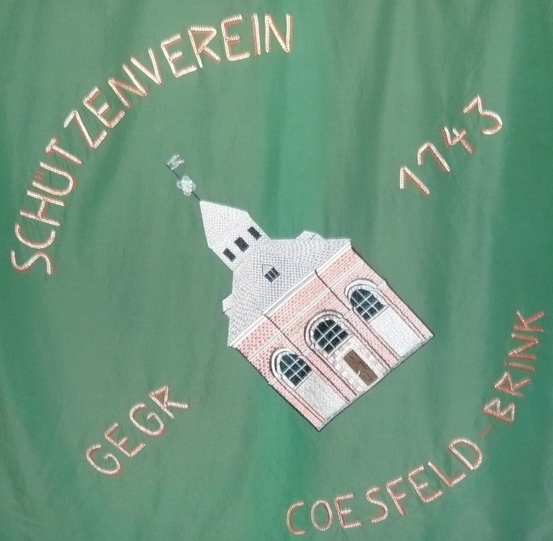 Fahne des Schtzenverein Brink 
